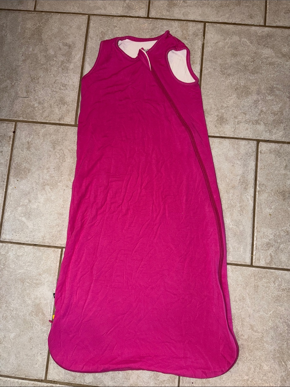 Kyte BABY Sleeveless Sleep Sack in Bright Pink
